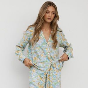 Autum Bloom Piyama Set size S